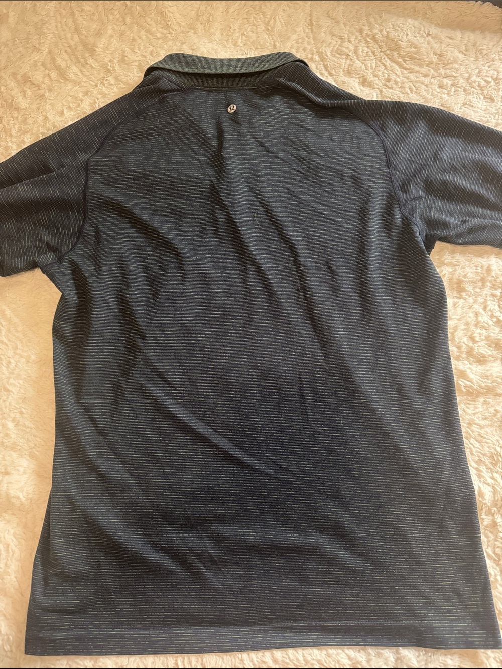 lululemon athletica Men’s Navy Heather Polo